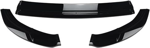 Bacar Glossy Black Front Bumper Splitter Spoiler Lip Front Bumper Dam Car Accessories for VW Golf MK7R 2014-2020 in Kuwait