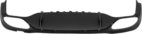 Garage-Pro Valance Compatible with Mercedes Benz E300 2017-2019, E350 2020-2023, E400 2017-2018, E43 AMG Textured Plastic Rear, Lower CAPA MB1195119C in Kuwait
