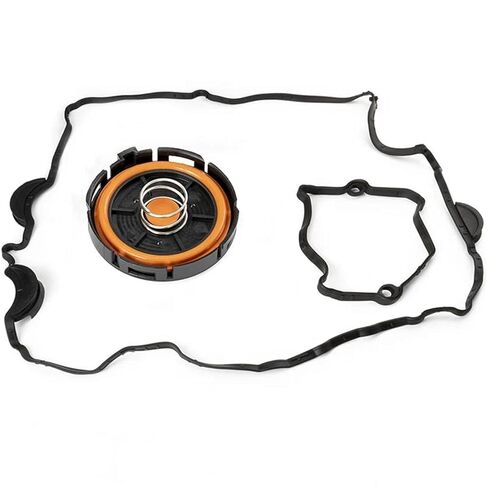 Automotive Engine Valve Covers 11120035738 11127555212 PCV Valve Gasket Seal for BMW N46 Engine E81 E87 118i 120i E90 318i 320i E92 E91 Valve Cover(PCV Valve) in Kuwait