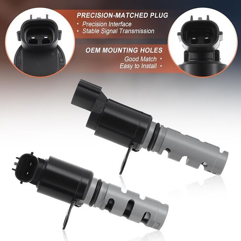 No.24375-2G100 2Pcs Intake & Exhaust Engine Variable Valve Timing VVT Solenoid 2.0L 2.4L for Kia Forte Koup Optima Sorento Sportage for HYUNDAI Santa Fe Sonata Tucson in Kuwait