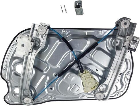 طقم إصلاح منظم نوافذ الطاقة الكهربائية بدون محرك مناسب لشركة Hyundai Genesis Coupe 2010-2016، منظم النافذة الجانبية للسائق الأمامي الأيسر، يستبدل # 824712m000، 749-352، 749352 in Kuwait