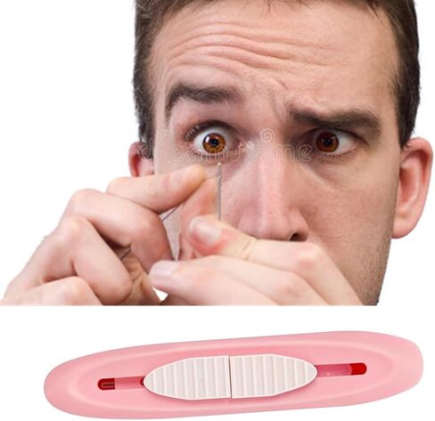 2 in 1 Needle Threader & Seam Ripper, Automatic for Fast Threading & Seam Removal, Pink - Ideal for Sewing, Crafting, DIY Projects in Saudi Arabia