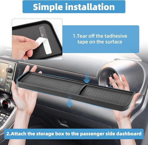 Passenger Side Storage Box for Toyota GR86 and Fit for Subaru BRZ 2021 2022 2023 2024 2025 Accessories in Kuwait