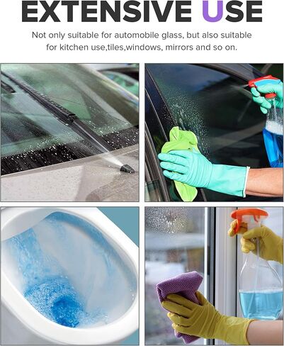 50PCS Windshield Washer Tablets,Car Accessories Windshield Wiper Fluid Solid Effervescent Wiper Tablet,Remove Auto Glass Stains Clear Car Vision,Suitable for Cleaning Most Vehicles in Kuwait