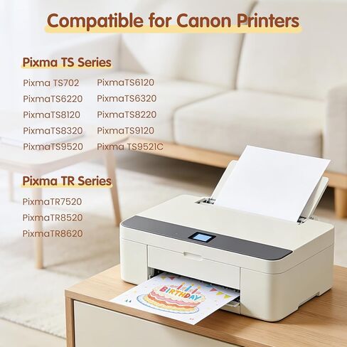 280XL 281XL PGI-280XXL CLI-281XXL Ink Cartridges Compatible for Canon PIXMA TS702 TS702a TR8620 TR8620a TR7520 TS6320 TS9520a Printers in Saudi Arabia