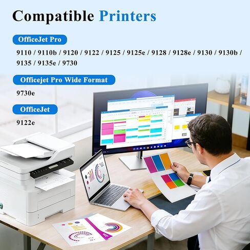 936XL 936e Black Ink Cartridges Compatible for HP 936 Black Ink Cartridges Combo Pack Work with HP Printer OfficeJet Pro 9120e 9125e 9130e 9135e 9110 9128 9122e 9730e Printer Ink Black 936XL (2 Pack) in Saudi Arabia