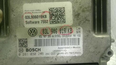Engine ECM Control Module 2.0L Compatible with Diesel Fits 14 Compatible with Jetta 03L 906 019 KB 03L906019KB in Kuwait