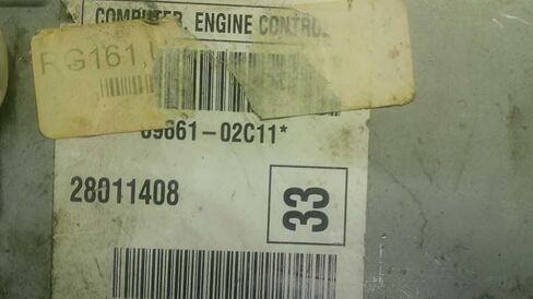 Engine ECM Control Module AT Fits 05-06 Compatible with Toyota Corolla 89661-02C11 8966102C11 in Kuwait
