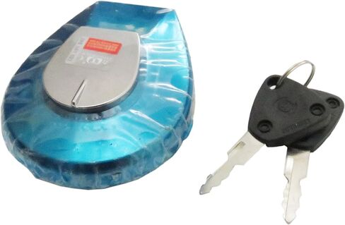 Fuel Gas Cap Tank Lock Cover with 2 Keys Compatible for Honda 1984 VF1100C V65 Magna, Replace 17620-MB1-023 17620-MW3-681 in Kuwait