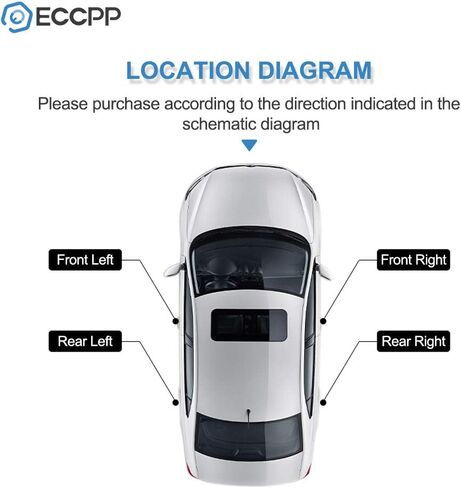 ECCPP Exterior Door Handle Outer Front Replacement Driver Side for 1998 1999 2000 2001 2002 for Toyota Corolla Black 1pc 69220-02040 69220-02030 in Kuwait