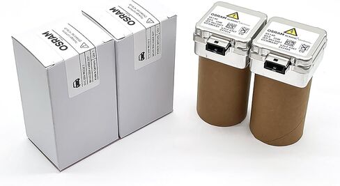 OEM D1S الأصلي Xenarc زينون HID المصباح الأمامي 66140 85V 35W PK32d-5 4300K ​​صنع في ألمانيا حزمة من 2 in Kuwait