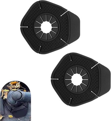 2PCS Silicone Wiper Pivot Guards, Car Windshield Wiper Arm Hole Protector Cover, Anti-Leaf Dust-Proof Windshield Protector Pad, Universal Front Wipers Hole Protective Guard for Car Truck SUV in Saudi Arabia