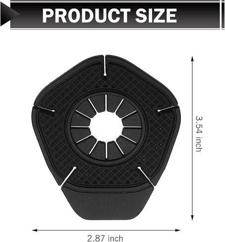 2PCS Silicone Wiper Pivot Guards, Car Windshield Wiper Arm Hole Protector Cover, Anti-Leaf Dust-Proof Windshield Protector Pad, Universal Front Wipers Hole Protective Guard for Car Truck SUV in Saudi Arabia