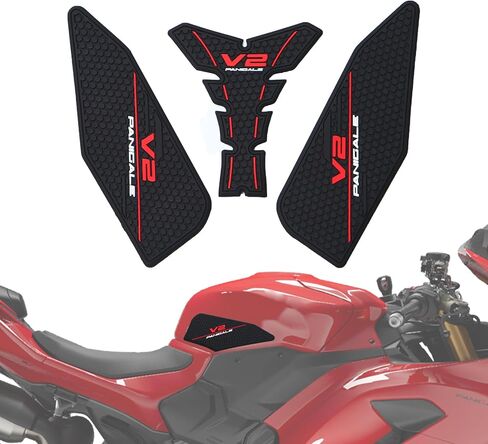 For Ducati Panigale V2 V2 S 2025 Side Fuel Tank Pad Tank Pads Protector Stickers Decal Gas Knee Grip Traction Pad Tankpad in Kuwait