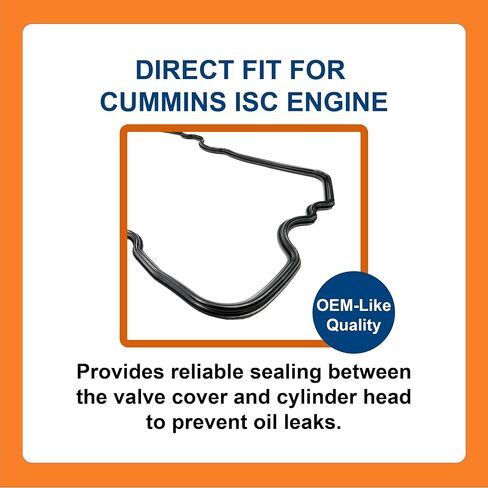 BTS-3959798 حشية غطاء الصمام، متوافقة مع محرك Cummins ISC، استبدال ما بعد البيع لـ OEM 3959798، Junta de Tapa de Válvulas in Kuwait