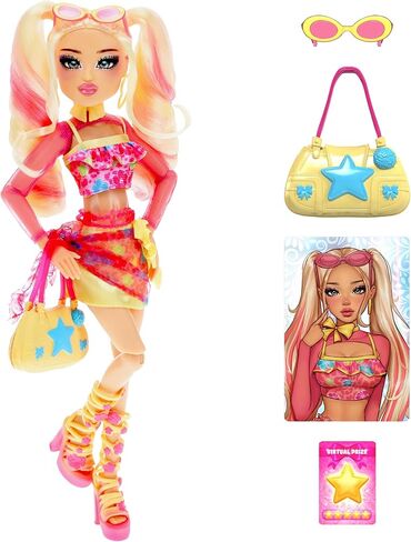 PhatMojo Dress to Impress — Bubblegum Gal Fashion Doll — Series 1 Wave 1 — 11.5-Inch Tall — Includes DLC Code Redeemable on Roblox — Officially Licensed Doll in Saudi Arabia