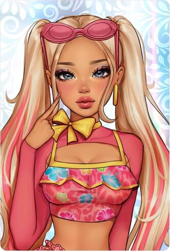 PhatMojo Dress to Impress — Bubblegum Gal Fashion Doll — Series 1 Wave 1 — 11.5-Inch Tall — Includes DLC Code Redeemable on Roblox — Officially Licensed Doll in Saudi Arabia