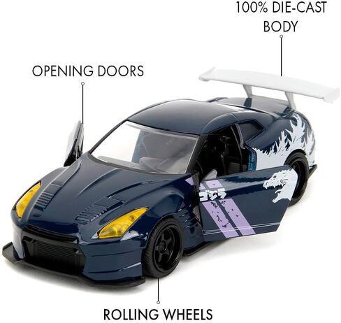 Jada Godzilla 2009 Nissan GTR R35 1:32 in Kuwait