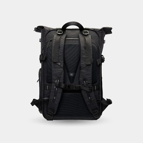 SAKK 25L Rolltop Ranger Camera Backpack – Weatherproof Travel Bag for Creators | Expandable Top, 14 or 16" Laptop Compartment, Padded Camera Cube Insert Included for Canon Nikon Sony in Saudi Arabia