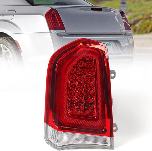 Full LED Tail Light Fit for Chrysler 300/300C 2015-2023 Sedan 4Dr [CH2801213] DOT OE Rear Lamp Replacement (Left (Driver Side)) in Saudi Arabia