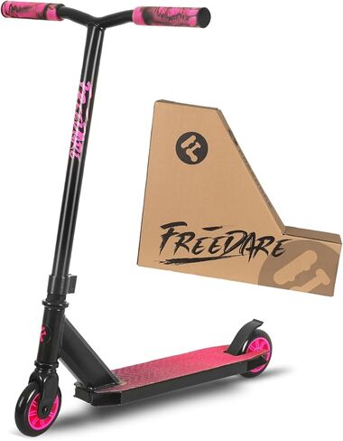 سكوتر FREEDARE Pro Stunt Scooter، سكوتر خدعة للأطفال والمراهقين والفتيان والفتيات، بعمر 8 سنوات فوق سكوتر الشارع الحر لمتنزه التزلج المتوسط ​​والمبتدئ in Kuwait