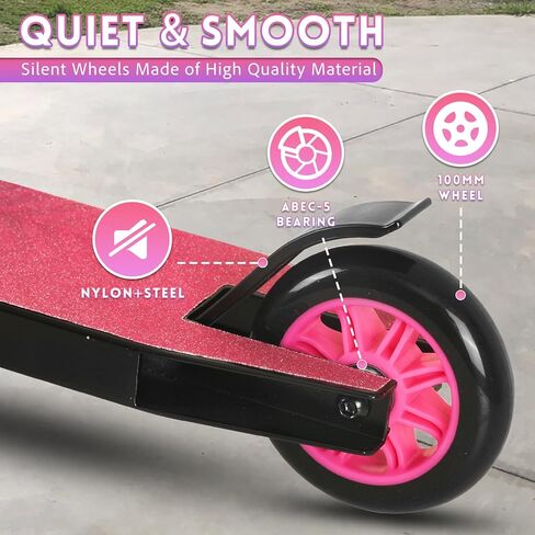 سكوتر FREEDARE Pro Stunt Scooter، سكوتر خدعة للأطفال والمراهقين والفتيان والفتيات، بعمر 8 سنوات فوق سكوتر الشارع الحر لمتنزه التزلج المتوسط ​​والمبتدئ in Kuwait