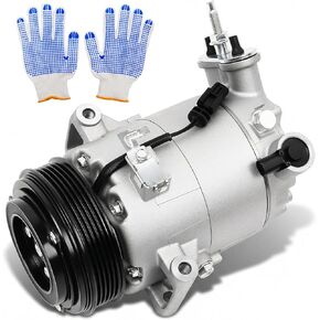 AC Compressor w/Clutch for 2015-2021 Chevy Colorado 2.5L, 2018-2021 Equinox 1.5L, 2018-2021 Terrain 1.5L, for 2015-2021 Canyon 2.5L, Air Condition Compressor for 178324 in Kuwait