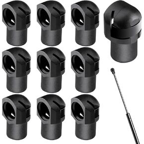 M6 Female Thread Gas Spring Strut End Fittings for 10mm Ball-Stud, Fits Universal Rear Cover Lid Lift Supports, Tonneau Cover Prop Rod End Fittings, Gas Spring Struts, 4 Pcs in Kuwait