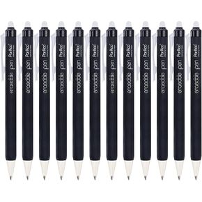 ParKoo Retractable Erasable Gel Pens Clicker, Extra Fine Point 0.5 mm, No Need for White Out, 7 Assorted Colors Inks for Planners and Crossword Puzzles in Saudi Arabia
