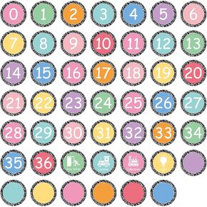 144Pcs Composition Notebook Classroom Floor Stickers Number Stickers Large Line up Number Marker Decals for Office Classroom Back to School Kindergarten Elementary Preschool Floor Party Supplies in Saudi Arabia