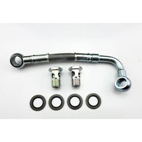 PB Coolant Water Feed Line W/Fittings Compatible For Dodge 6.7L Cummins 07-12 Replaces 4934800 in Kuwait