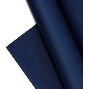 Textured Faux Leather Fabric, Smooth Pebble Grain Vinyl Sheets, Embossed Material, Upholstery, Fashion Apparel, Automotive, DIY and Crafting Pleather - 1 Foot 12"x54" (Red) in Saudi Arabia