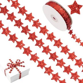 Purple Star Ribbon for Homecoming Mum Supplies 3D Embossed Glitter Trim 0.8 Inch Spool 20 Yards Sparkly Streamers for Senior Night Crafts Gift Wrapping Wreath in Saudi Arabia