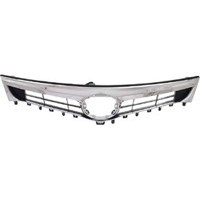 Garage-Pro Grille Assembly Compatible with 2013-2015 Toyota Avalon Chrome Shell with Painted Black Insert in Kuwait