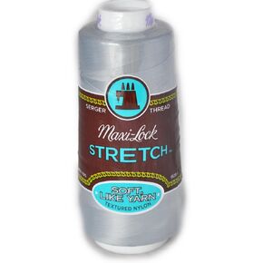 A&E Maxi Lock Stretch Textured Nylon Light Grey Serger Thread MWN-32432 in Saudi Arabia