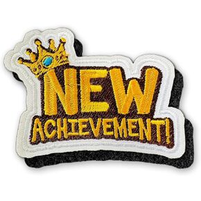 New Achievement Hook and Loop Patch, Fantasy Bookish Fan Princess Donut Sci fi Books Reader Embroidered Patch with Hook & Loop Fastener Patches for Hats, Animal Tactical Military Gifts 3 Inches in Kuwait