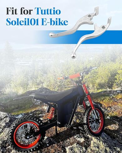 Left and Right Lever Handbrake Fit for Tuttio Soleil01 E-Bike, Dirt Bike Hand Brake Levers in Saudi Arabia