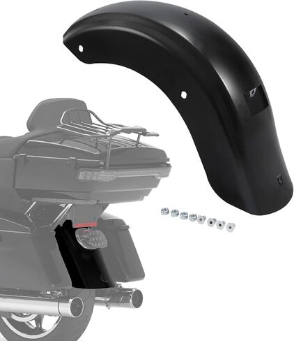 حاجز خلفي أسود HR3 حيوي متوافق مع 2020-2023 Road Glide Limited FLTRK Ultra Limited FLHTK (يستبدل OEM) مناسب لموديلات FLTRK FLTRKSE FLHTK FLHTKSE FLHTKANV FLTRKSEANV لعام 2020 in Saudi Arabia