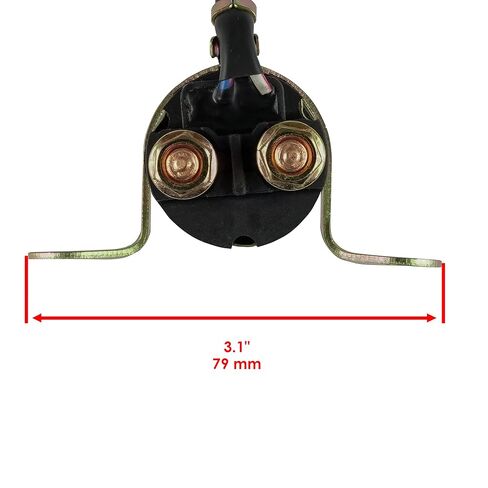 Caltric Starter Solenoid Relay Compatible with Polaris Sportsman 450 2007 in Kuwait