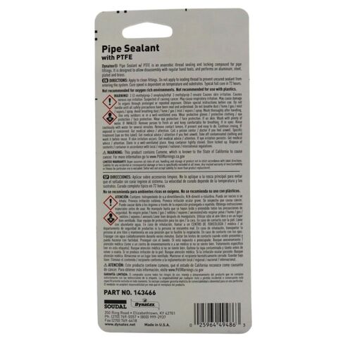 / Accumetric 49486 PIPE SEALANT W/P - Pack of 1 in Saudi Arabia