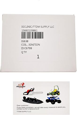 Ignition Coil Compatible with Echo Ignition Coil PB-403 PB-460 PB-601 PB-602,Replaces OEM# 15660109861 15660108361 C6799 in Kuwait