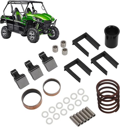 مجموعة إعادة بناء قابض المحرك الكاملة لـ Kawasaki 2510 Mule - طقم إصلاح المحول الأساسي - يناسب 39 طرازًا (1988-2000) - يستبدل 49093-1051/49093-1052/49093-1064 in Kuwait