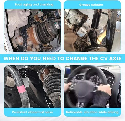 CV Axle Shaft Assembly Front Left Fit for Nissan Altima 2007-2013, Nissan Rogue 2011-2013, Nissan Rogue Select 2014 2015, Nissan Sentra 2007-2012, CV Joint Half-Shaft Front Driver Side 666262 NCV53911 in Saudi Arabia