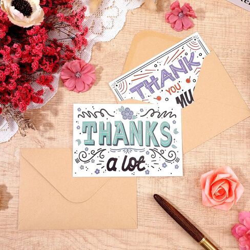 240 Pcs Brown Envelopes Premium 4 x 6in Envelopes with Contour Flap - 120 GSM Invitation Envelope for Wedding, Graduation, Greeting Cards and Business Correspondence in Kuwait