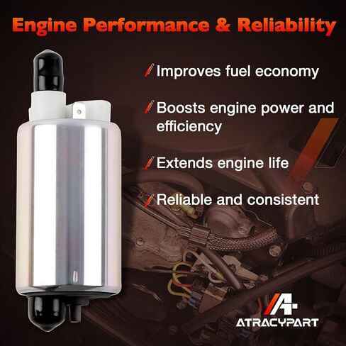 Electric Fuel Pump for Kawasaki Ninja 300 (2013-2017), Ninja 650 (2012-2018), Ninja 1000 (2011-2018), ZX-6R (2007-2018), ZX-10R (2008-2018), ZX-14R (2008-2018), Replace 49040-0713 49040-0026 in Kuwait