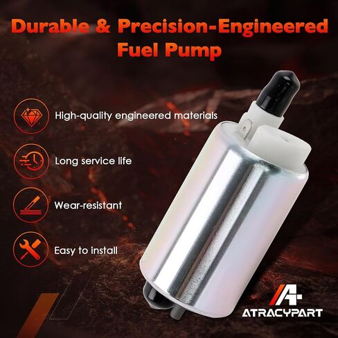 Electric Fuel Pump for Kawasaki Ninja 300 (2013-2017), Ninja 650 (2012-2018), Ninja 1000 (2011-2018), ZX-6R (2007-2018), ZX-10R (2008-2018), ZX-14R (2008-2018), Replace 49040-0713 49040-0026 in Kuwait