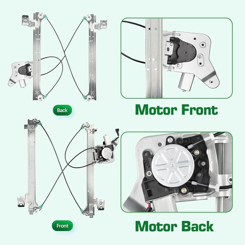741-578 Power Window Regulator with Motor Rear Left for Chevrolet Silverado/Tahoe/Suburban/Avalanche 1500 2500 3500, for Cadillac Escalade, for GMC Yukon XL/Sierra 2000-2007 in Saudi Arabia