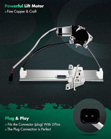 SCITOO Rear Right Passenger Side Power Window Regulator With Motor Fit for 2008-2012 for Ford for Escape,2008-2011 for Mercury Mariner,751-713 in Saudi Arabia
