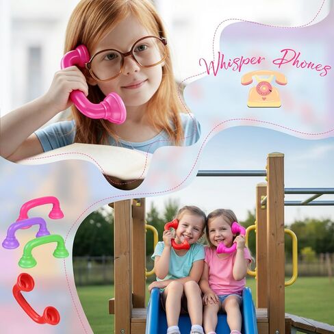 24 Pcs Whisper Phones for Classroom Reading Phone Bulk Tattle Phone Auditory Feedback Speech Therapy Tools for Reading Fluency and Pronunciation Hear Myself Sound Phone for Teachers in Saudi Arabia