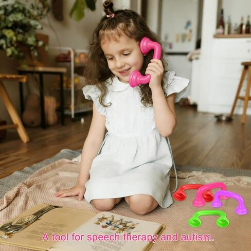 24 Pcs Whisper Phones for Classroom Reading Phone Bulk Tattle Phone Auditory Feedback Speech Therapy Tools for Reading Fluency and Pronunciation Hear Myself Sound Phone for Teachers in Saudi Arabia